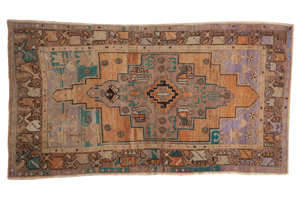 3.5x6.5 Vintage Distressed Oushak Rug // ONH Item 8608