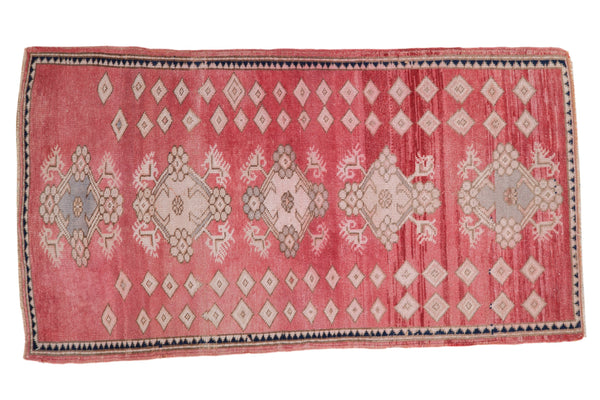 3x5 Vintage Distressed Oushak Rug // ONH Item 8612