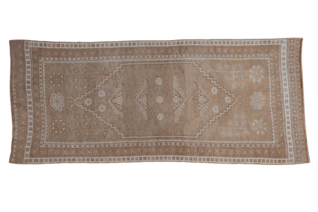 3.5x8.5 Vintage Distressed Oushak Rug Runner // ONH Item 8617