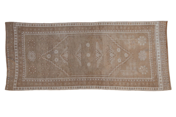 3.5x8.5 Vintage Distressed Oushak Rug Runner // ONH Item 8617