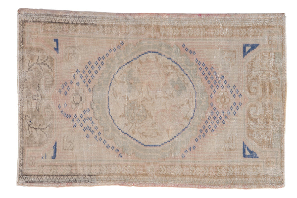 2.5x3.5 Vintage Distressed Oushak Rug // ONH Item 8619