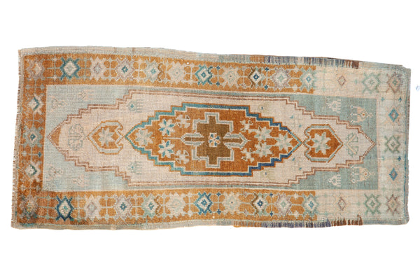 Vintage Distressed Oushak Rug Runner / ONH item 8631