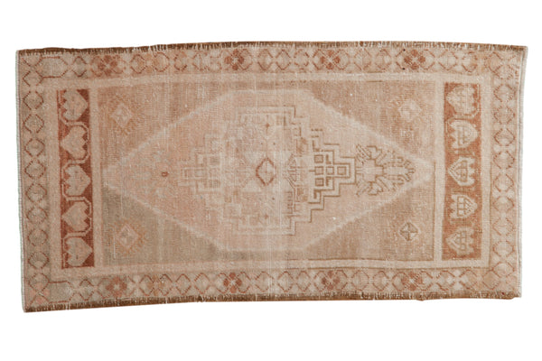 2x3.5 Vintage Distressed Oushak Rug // ONH Item 8632