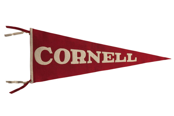 Vintage Cornell Felt Flag // ONH Item 8666