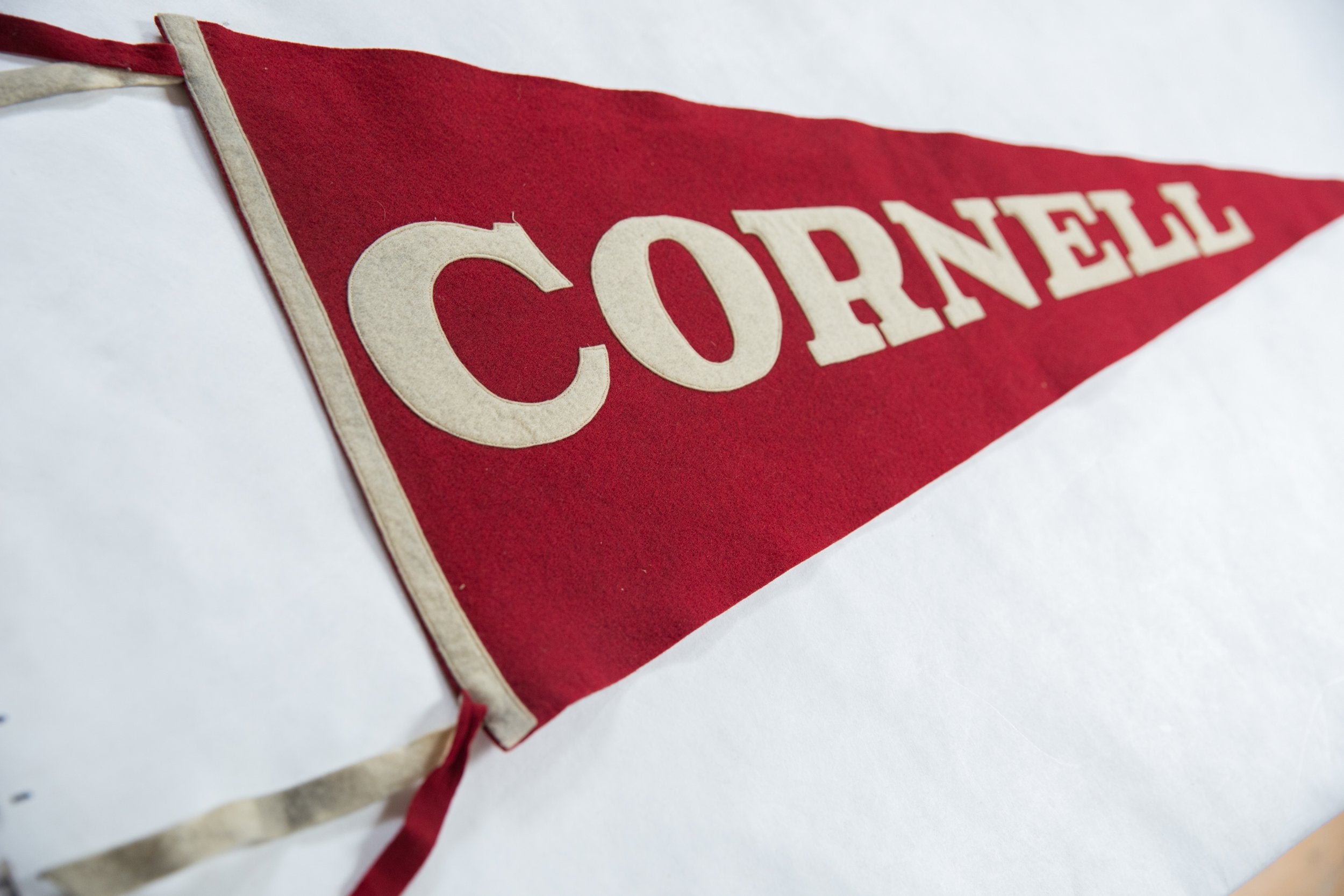 Vintage Cornell Felt Flag // ONH Item 8666 Image 1
