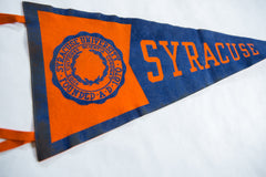 Vintage Syracuse Felt Flag // ONH Item 8672 Image 1