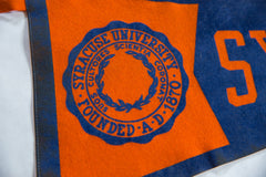 Vintage Syracuse Felt Flag // ONH Item 8672 Image 2