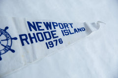 Vintage Newport RI Windjammers Flag Pennant // ONH Item 8674 Image 2