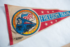 Vintage Freedom Train Flag Pennant // ONH Item 8679 Image 1