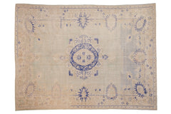 8x10.5 Vintage Distressed Oushak Carpet // ONH Item 8723
