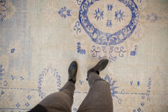 8x10.5 Vintage Distressed Oushak Carpet // ONH Item 8723 Image 1