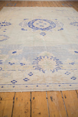 8x10.5 Vintage Distressed Oushak Carpet // ONH Item 8723 Image 4