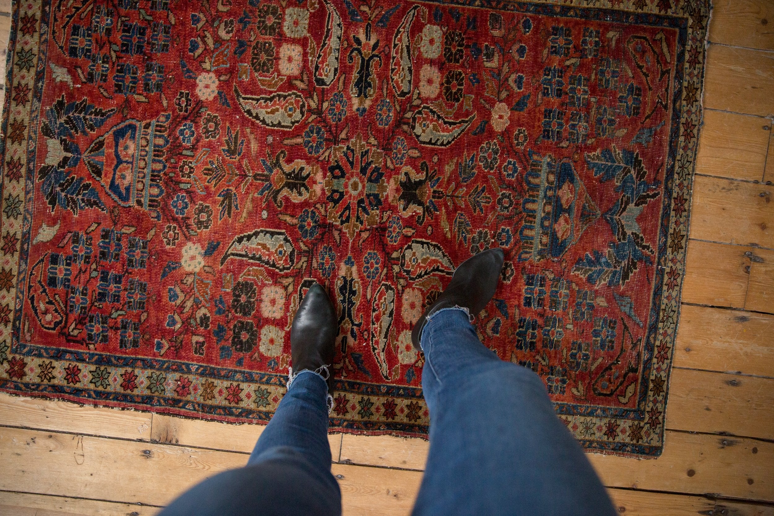 3.5x5 Vintage Northwest Persian Rug // ONH Item 8725 Image 1