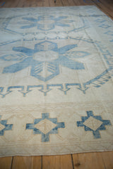 7x10.5 Vintage Distressed Oushak Carpet // ONH Item 8730 Image 4