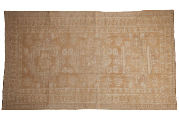 5x9 Vintage Distressed Oushak Carpet // ONH Item 8733