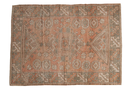 4x5.5 Vintage Distressed Melas Rug // ONH Item 8734