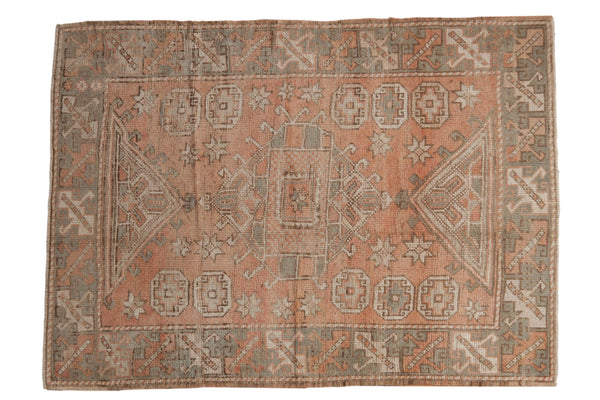 4x5.5 Vintage Distressed Melas Rug // ONH Item 8734