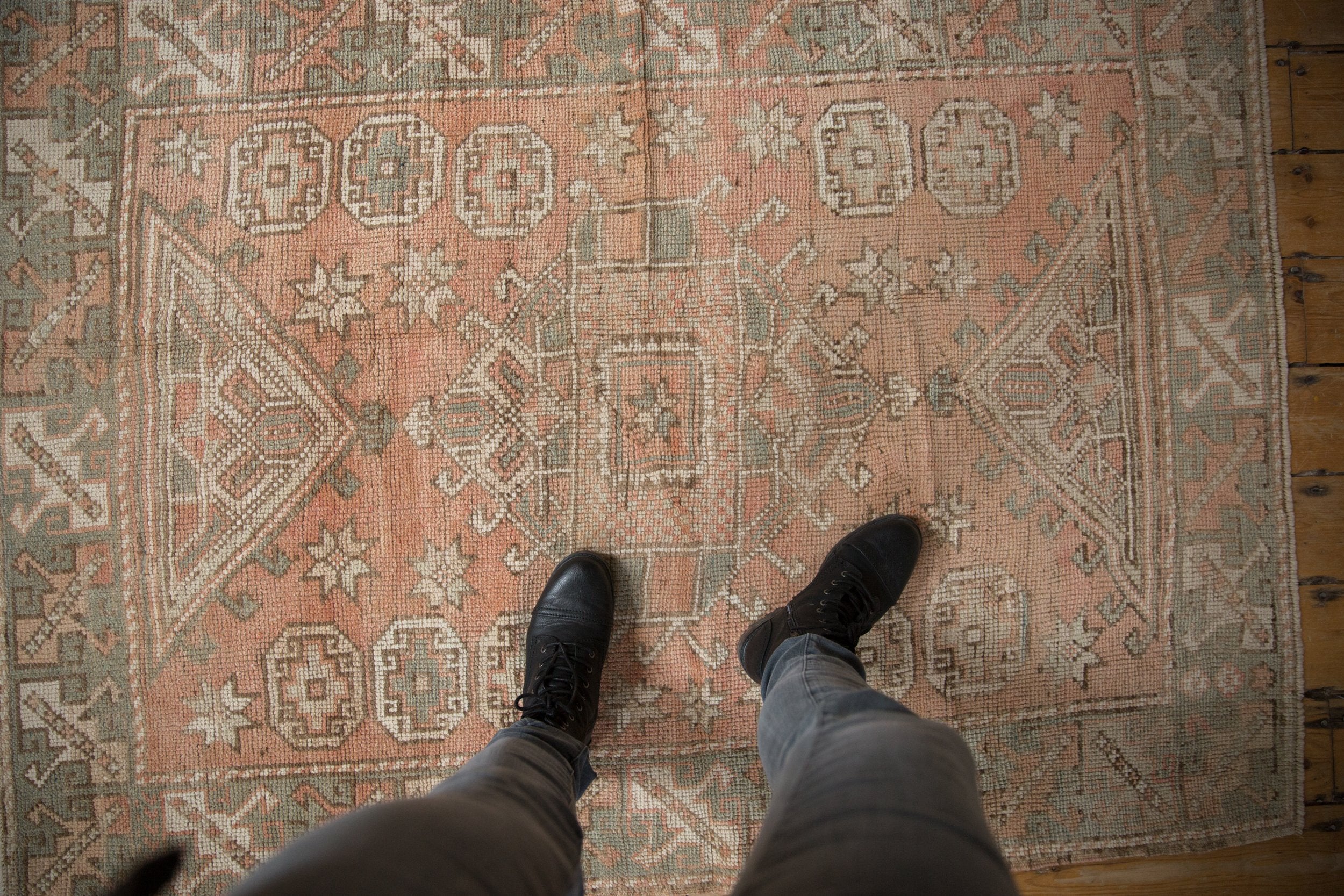 4x5.5 Vintage Distressed Melas Rug // ONH Item 8734 Image 1