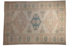 7.5x10.5 Vintage Distressed Oushak Carpet // ONH Item 8737