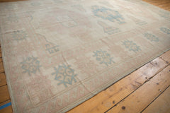 7.5x10.5 Vintage Distressed Oushak Carpet // ONH Item 8737 Image 2