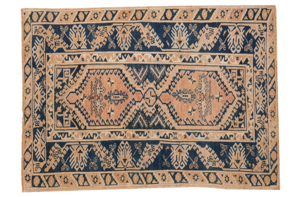 4x5.5 Vintage Distressed Melas Rug // ONH Item 8738