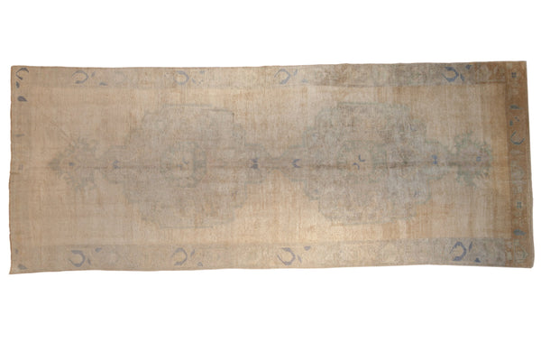 5x11.5 Vintage Distressed Oushak Rug Runner // ONH Item 8739