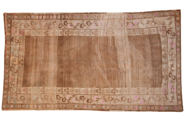 6.5x11 Vintage Distressed Kars Carpet // ONH Item 8744