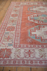 5.5x8 Vintage Distressed Oushak Carpet // ONH Item 8745 Image 4