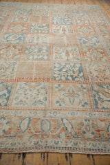 6.5x9.5 Vintage Distressed Turkish Bakhtiari Design Carpet // ONH Item 8747 Image 6