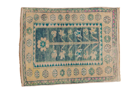 2x3 Vintage Distressed Oushak Rug Mat // ONH Item 8753