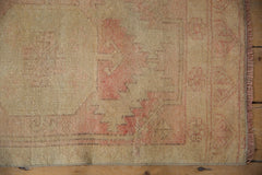 1.5x3 Vintage Distressed Oushak Rug Mat // ONH Item 8754 Image 4