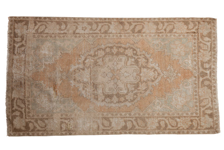 4.5x7.5 Vintage Distressed Oushak Rug // ONH Item 8755