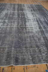 7.5x10.5 Vintage Distressed Overdyed Oushak Carpet // ONH Item 8765 Image 4