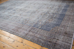 8x12.5 Vintage Distressed Overdyed Oushak Carpet // ONH Item 8766 Image 4