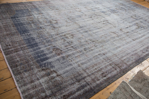 8x12.5 Vintage Distressed Overdyed Oushak Carpet // ONH Item 8766 Image 6
