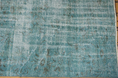 5.5x8 Vintage Distressed Overdyed Oushak Carpet // ONH Item 8769 Image 4