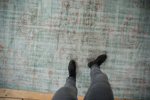 5.5x8 Vintage Distressed Oushak Carpet // ONH Item 8770 Image 1