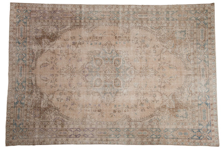7x10.5 Vintage Distressed Sparta Carpet // ONH Item 8771