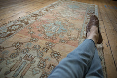 4x11.5 Vintage Distressed Oushak Rug Runner // ONH Item 8773 Image 1