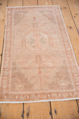 1.5x3 Vintage Distressed Oushak Rug Mat // ONH Item 8778 Image 3