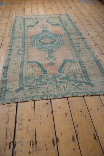 3.5x7 Vintage Distressed Oushak Rug Runner // ONH Item 8786 Image 6