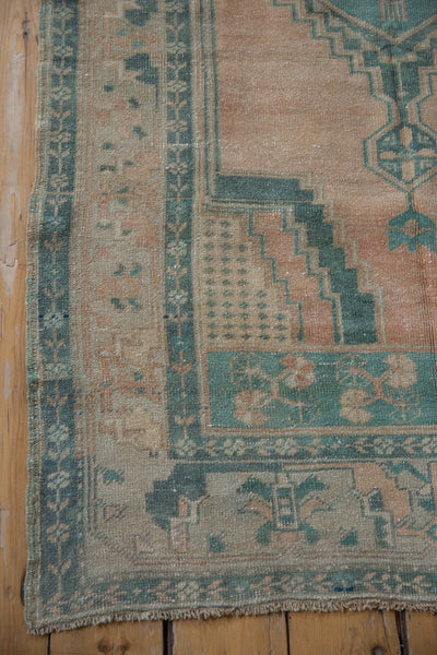 3.5x7 Vintage Distressed Oushak Rug Runner // ONH Item 8786 Image 7