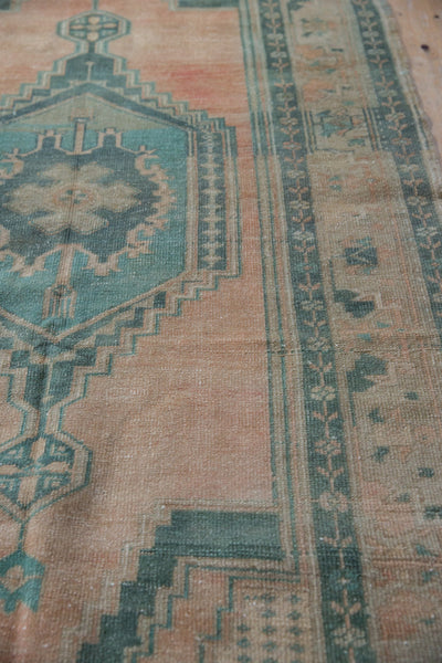 3.5x7 Vintage Distressed Oushak Rug Runner // ONH Item 8786 Image 10