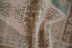 Vintage Distressed Oushak Rug Mat Runner / ONH item 8789 Image 7