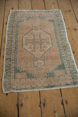 Vintage Distressed Oushak Rug Mat / ONH item 8793 Image 3