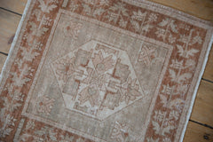 Vintage Distressed Oushak Square Rug Mat / ONH item 8799 Image 5