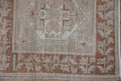 Vintage Distressed Oushak Square Rug Mat / ONH item 8799 Image 6
