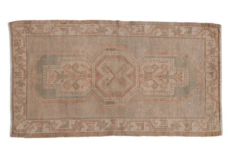 Vintage Distressed Oushak Rug Mat / ONH item 8803