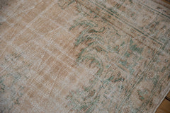 6.5x8.5 Vintage Distressed Oushak Carpet // ONH Item 8807 Image 3