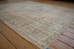 6.5x8.5 Vintage Distressed Oushak Carpet // ONH Item 8807 Image 4